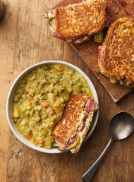 Smoked Ham Hock and Split Pea Soup