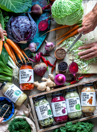 Be in to win three jars of Living Goodness' Sauerkraut and Kimchi 