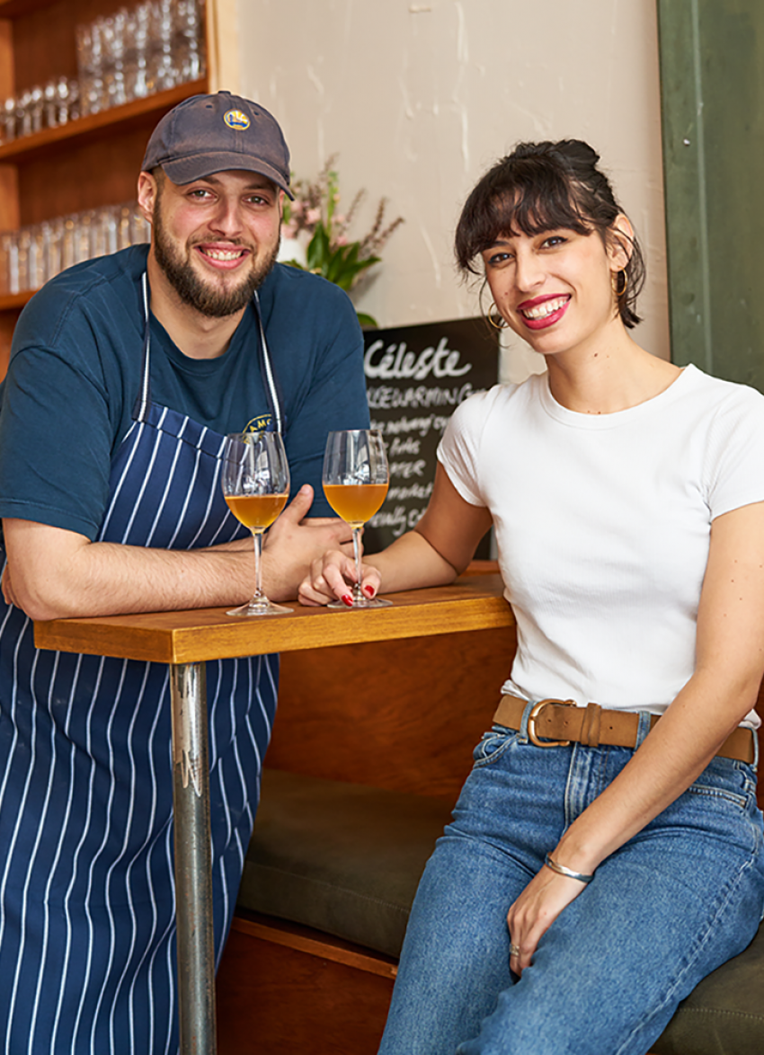 In the kitchen with Emma and Nick, Bar Céleste