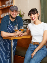 In the kitchen with Emma and Nick, Bar Céleste