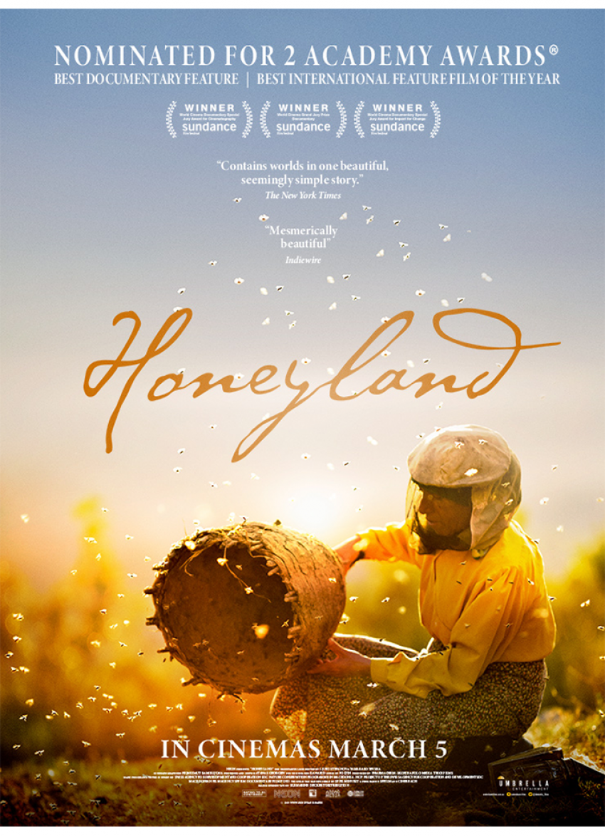 Win one of five double passes to 'Honeyland'