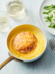 Antonia Prebble’s Double-baked Smoked Salmon Soufflé with Rocket, Fennel and Caper Salad
