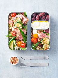 Mediterranean Lamb and Quinoa Salad