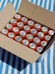 Win a 24 Pack of Almighty Blood Orange Sparkling Water & Tote Bag