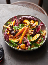 Roasted Vege Salad with Mustard Dressing