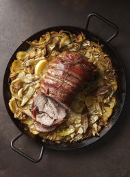 Prosciutto-wrapped Pork Scotch Fillet