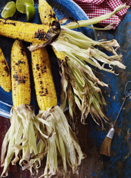 Miso and Sake Glazed Sweetcorn