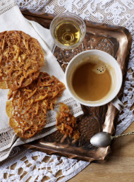 Almond and Orange Florentines