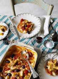 Artichoke, Salami and Ricotta Lasagna