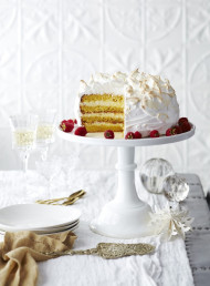 Lemon Meringue Cake