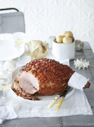 Spiced Orange and Hoisin Glazed Ham