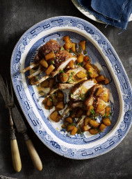 Roasted Sweet and Sour Rack of Pork with Sticky Pineapple and Ginger