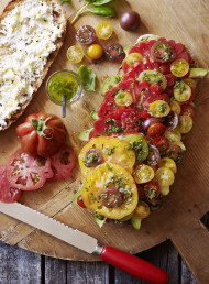 Avocado, Tomatoes and Grilled Ciabatta 