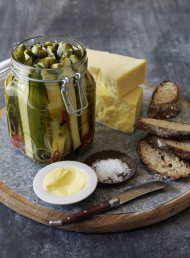 Refrigerator Zucchini Pickles