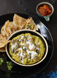 Masur Dhal with Spiced Onion and Curry Leaves