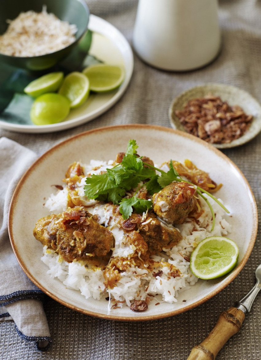 Quick Lamb Kofta Curry