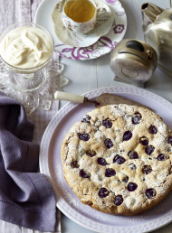 Cherry and Hazelnut Cake