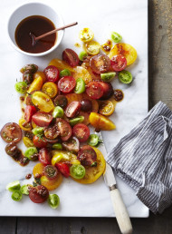 Mixed Tomato Salad with Smoked Paprika Dressing