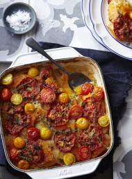 Tomato, Pumpkin and Potato Gratin