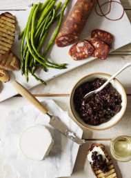 Caramelised Black Olive, Caper and Lemon Jam 