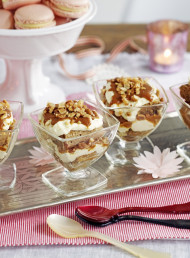 Honey Roasted Peanut, Rum and Caramel Tiramisu