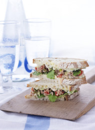 Tuna, Avocado and White Bean Sandwiches