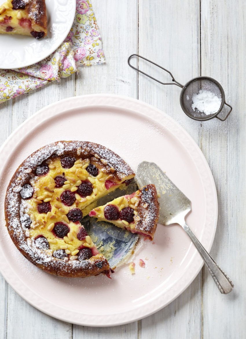Cherry and Lemon Tart
