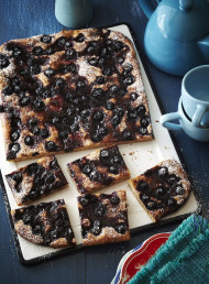 Blueberry and Brown Sugar Focaccia