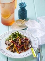 Caribbean Pork with Papaya Salsa