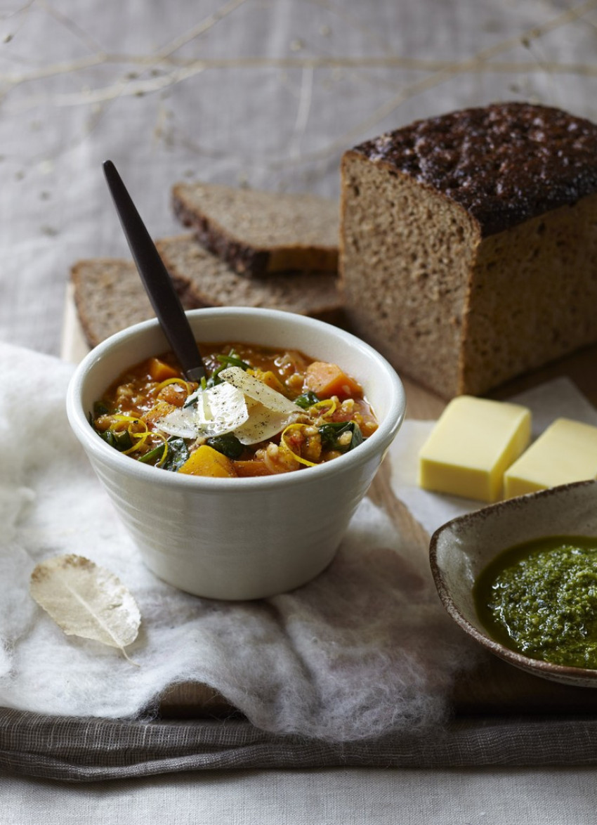 Winter Vegetable and Pearl Barley Soup