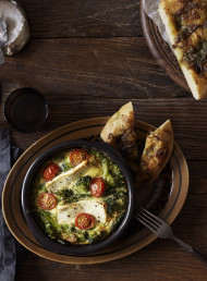 Pea, Broccoli and Feta Frittatas