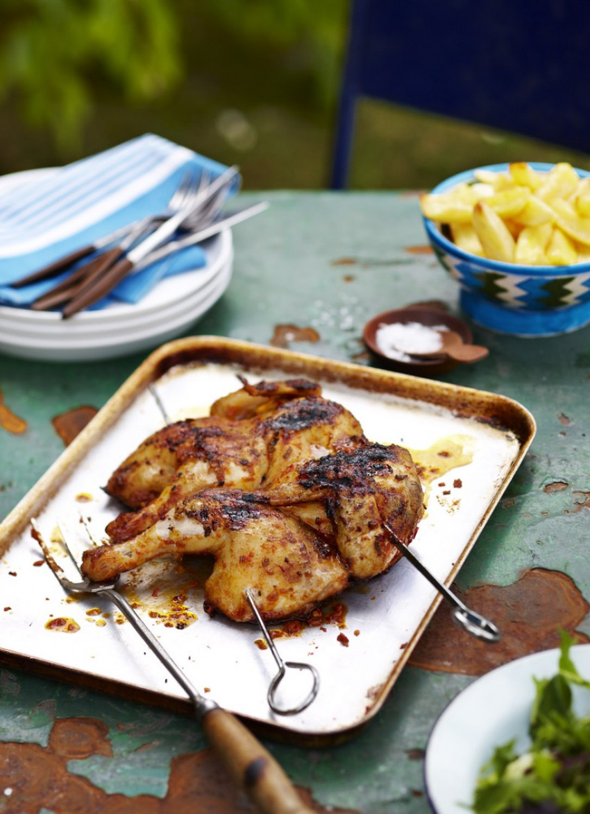 Peri-Peri Spatchcocked Chicken