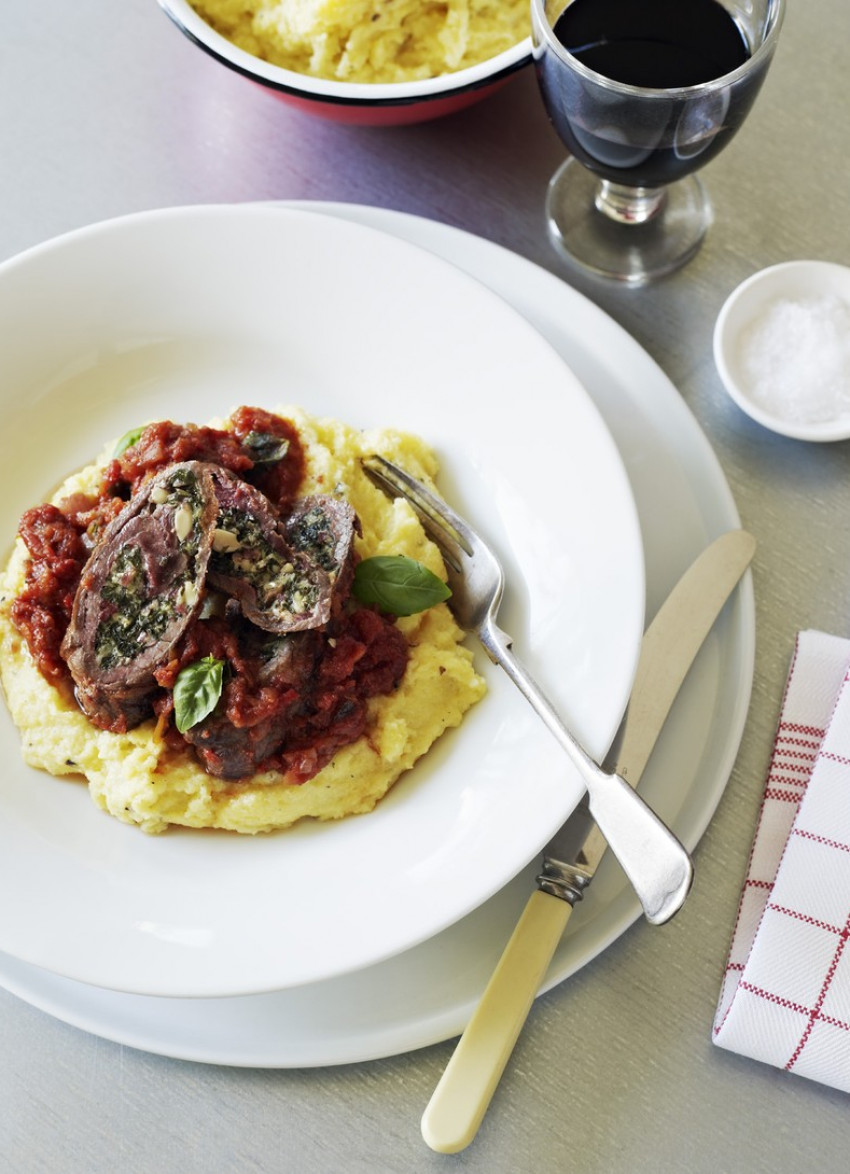 Braciole - Braised Beef Rolls