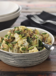 Sauted Cauliflower and Rocket Salad