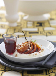 Tamarillos with Vanilla Bean Yoghurt