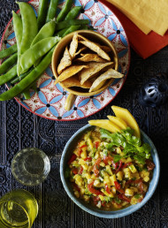 Papaya, Pepperdew and Lime Salsa