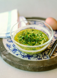 Caper and Egg French Dressing