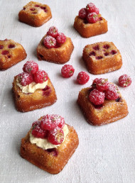Raspberry and White Chocolate Brownies