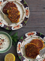 Spiced Cauliflower Fritters