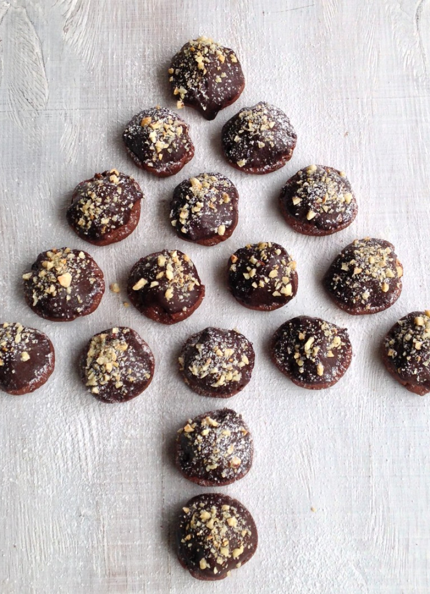 Orange and Spice 'Nutella' Cookies