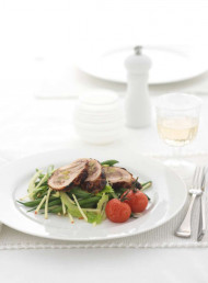 Chicken with Goats Cheese, Date and Pistachio Stuffing