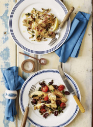 Sauted Fish with Two Pan Sauces