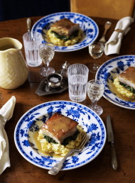 Cider and Honey Braised Pork Belly