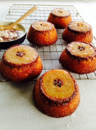 Pear and Almond Cakes