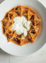 Toasted Manti with Garlic Yogurt and Cayenne Pepper Butter