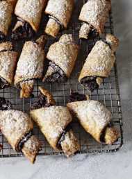 Chocolate and Raisin Rugelach