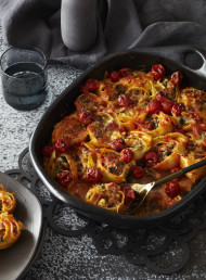 Italian Sausage and Spinach Filled Pasta