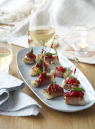 Monkfish Saltimbocca