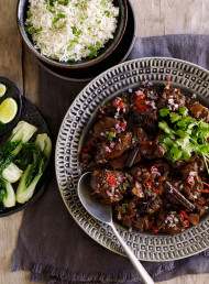 Braised Shin of Beef with Black Bean, Orange and Star Anise