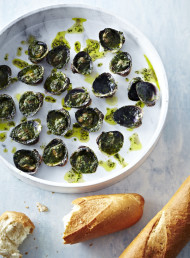 Garlic and Herb Butter Grilled Clams